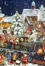 Christmas Train Advent Calendar